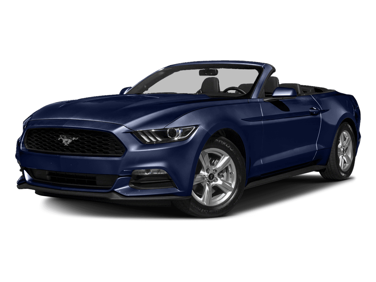 2016 Ford Mustang 2dr Conv V6 - Front 3/4, facing to the left