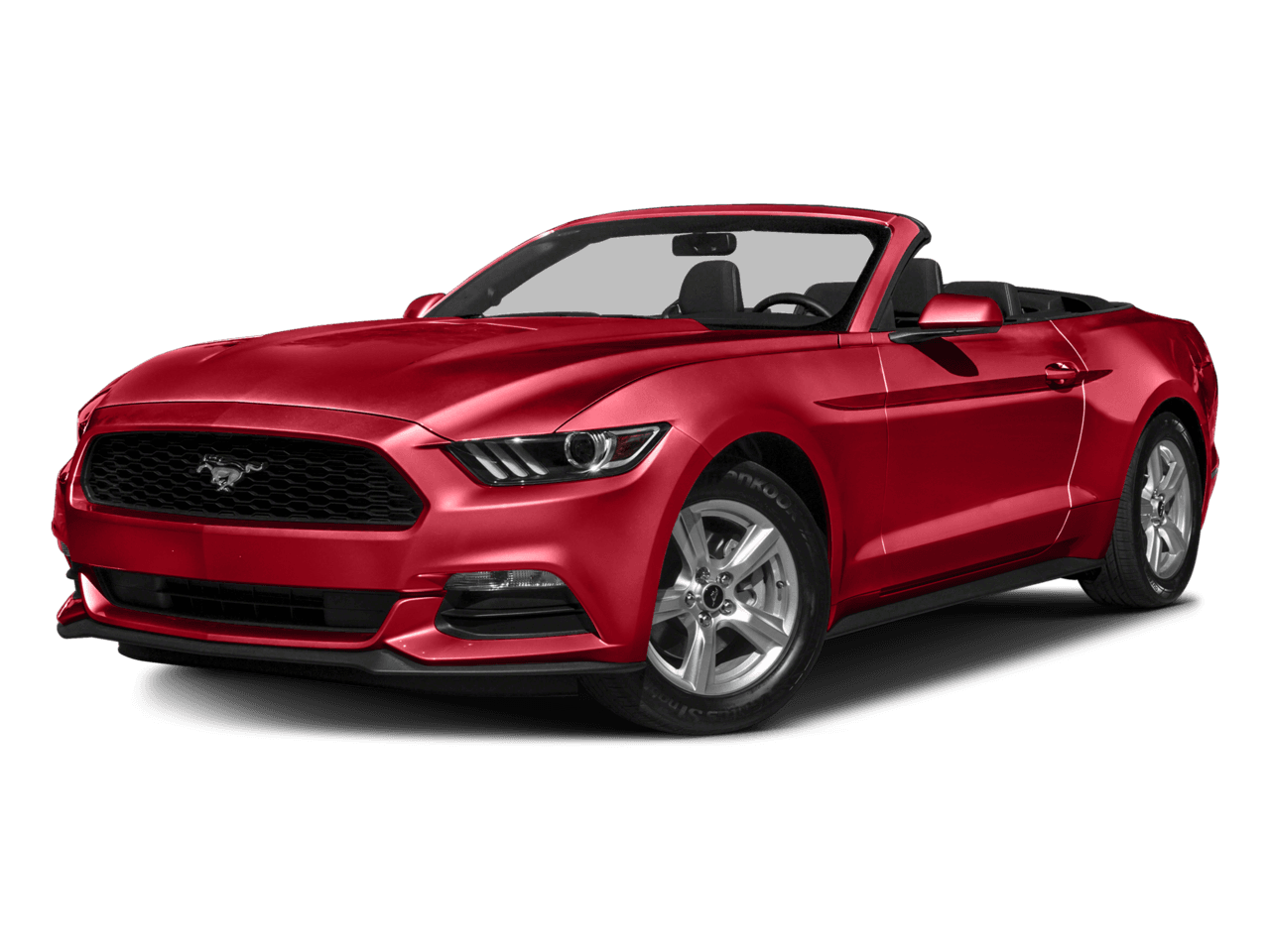 2016 Ford Mustang 2dr Conv V6 - Front 3/4, facing to the left