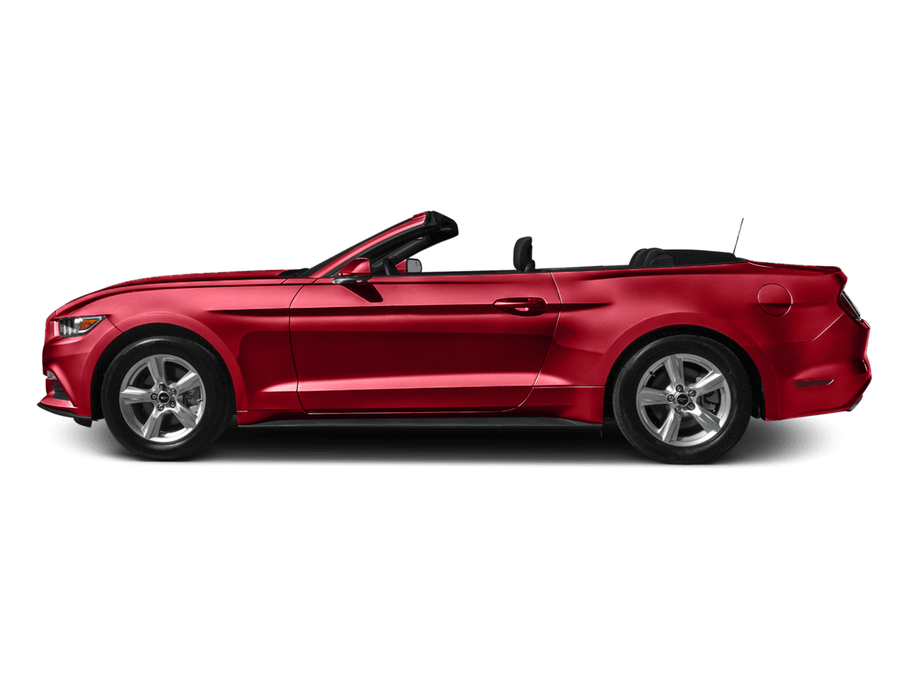 2016 Ford Mustang 2dr Conv V6 - Profile, facing to the left