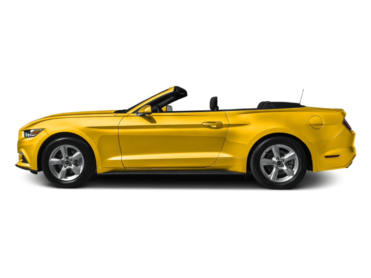 2016 Ford Mustang 2dr Conv V6 - Profile, facing to the left