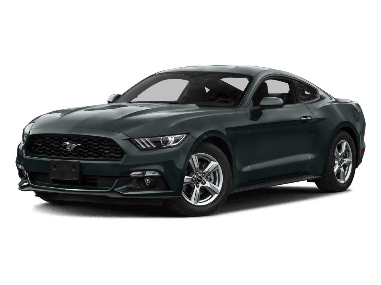 2016 Ford Mustang 2dr Fastback V6 - Front 3/4, facing to the left