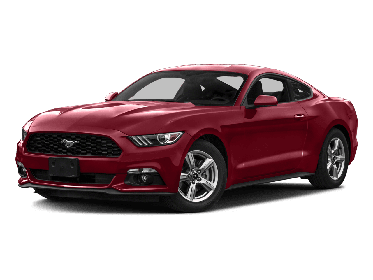 2016 Ford Mustang 2dr Fastback V6 - Front 3/4, facing to the left