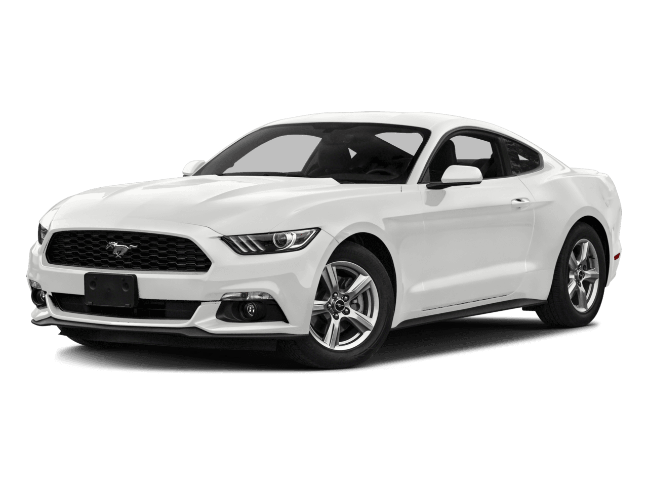 2016 Ford Mustang 2dr Fastback V6 - Front 3/4, facing to the left