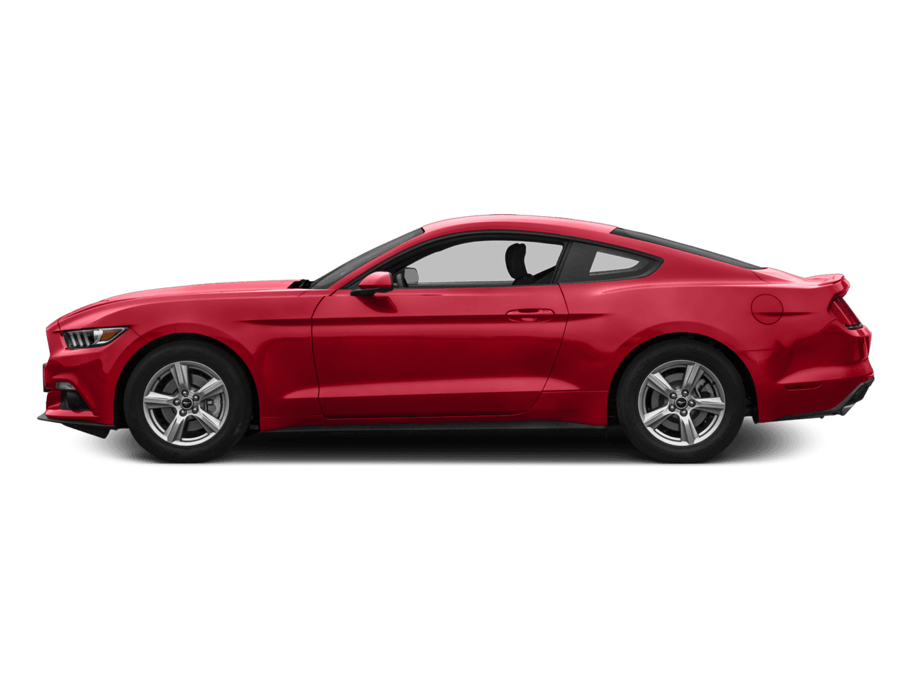 2016 Ford Mustang 2dr Fastback V6 - Profile, facing to the left