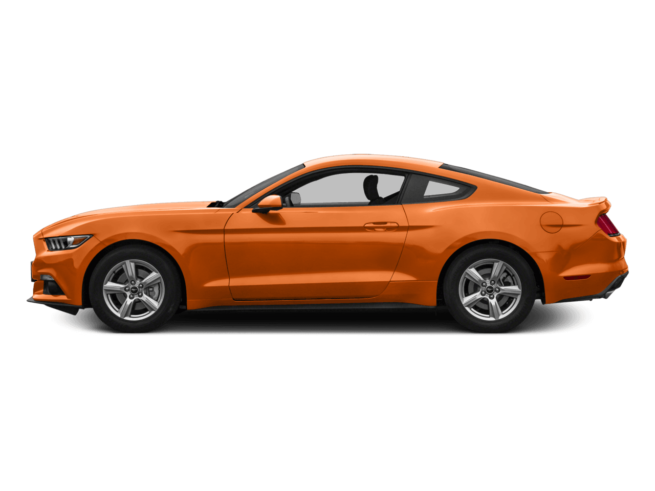 2016 Ford Mustang 2dr Fastback V6 - Profile, facing to the left