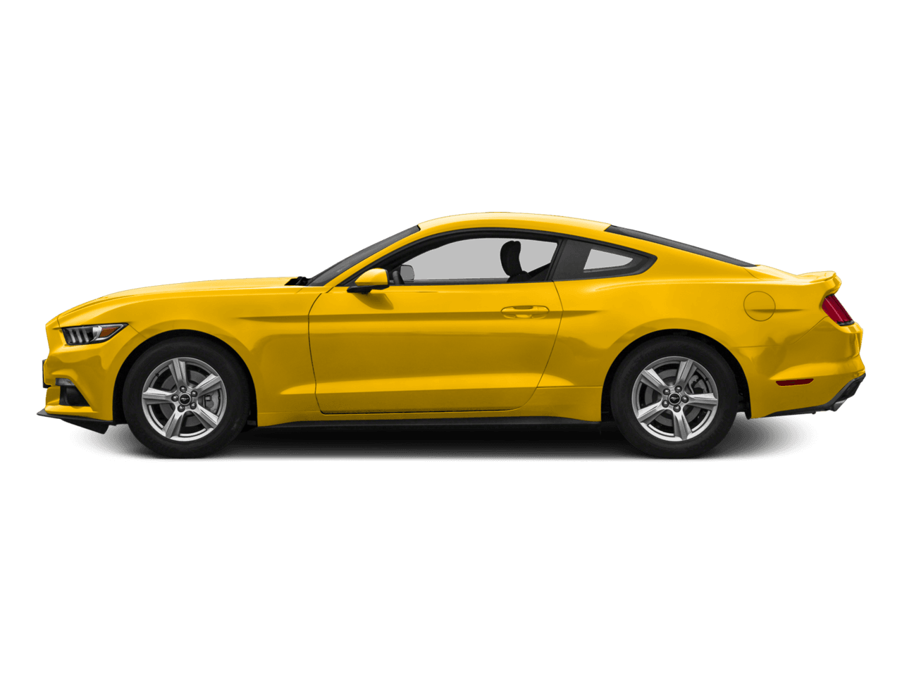 2016 Ford Mustang 2dr Fastback V6 - Profile, facing to the left