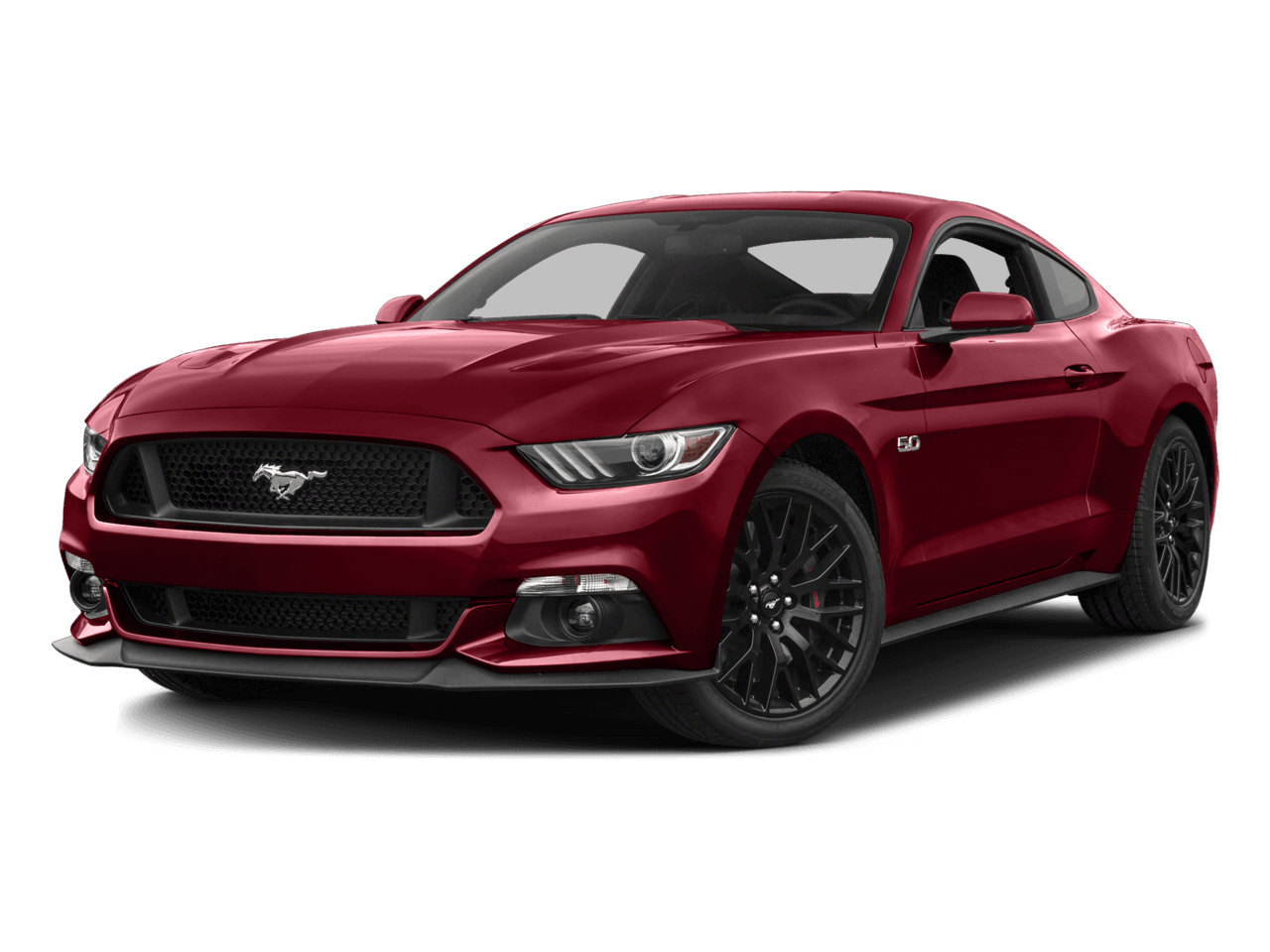 2016 Ford Mustang 2dr Fastback GT Premium - Front 3/4, facing to the left