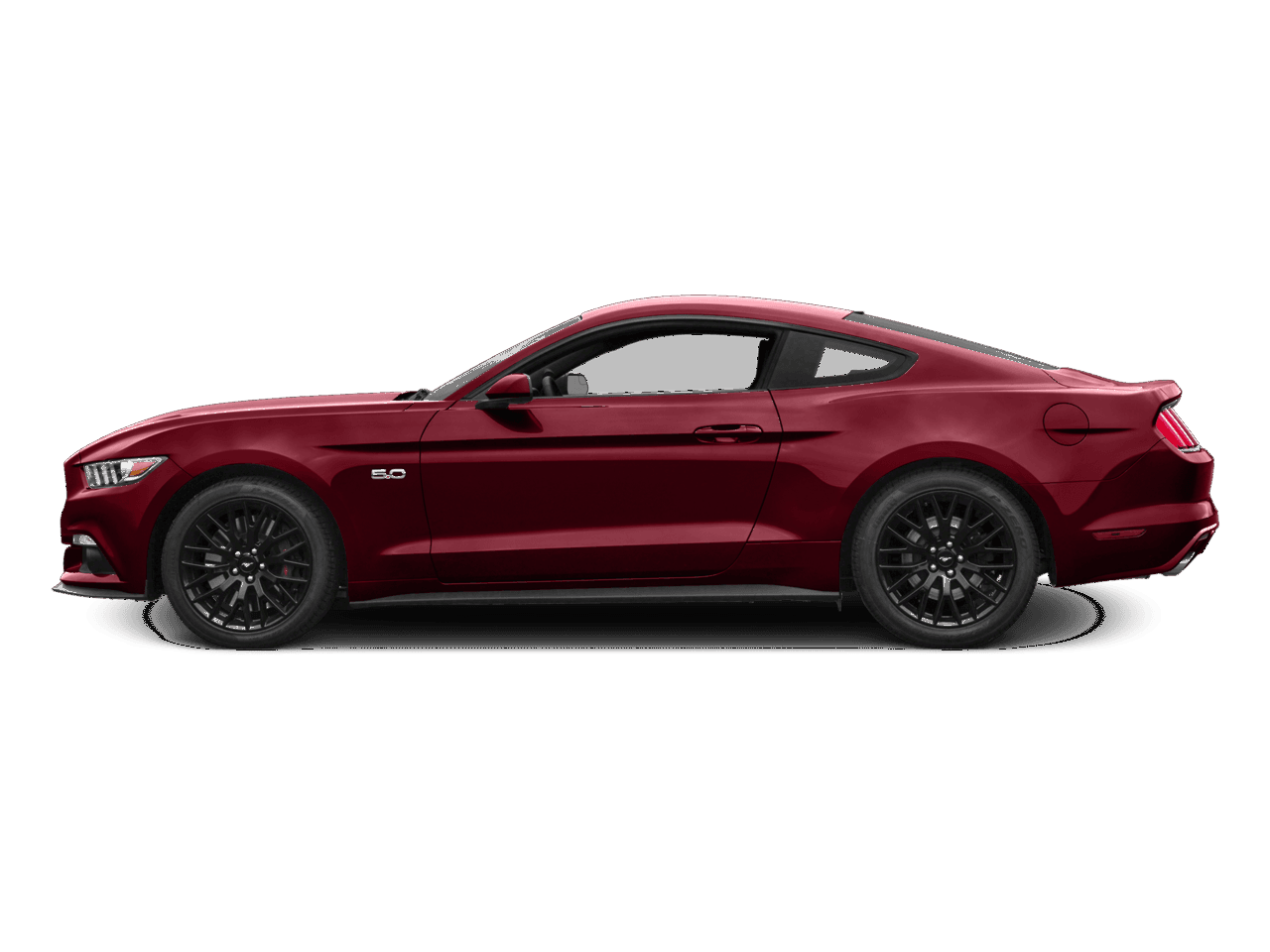 2016 Ford Mustang 2dr Fastback GT Premium - Profile, facing to the left