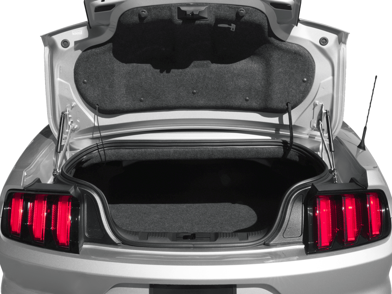 2016 Ford Mustang 2dr Conv EcoBoost Premium - Interior Trunk with Hatch Open Feature