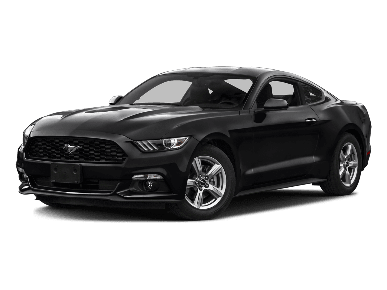 2016 Ford Mustang 2dr Fastback EcoBoost - Front 3/4, facing to the left