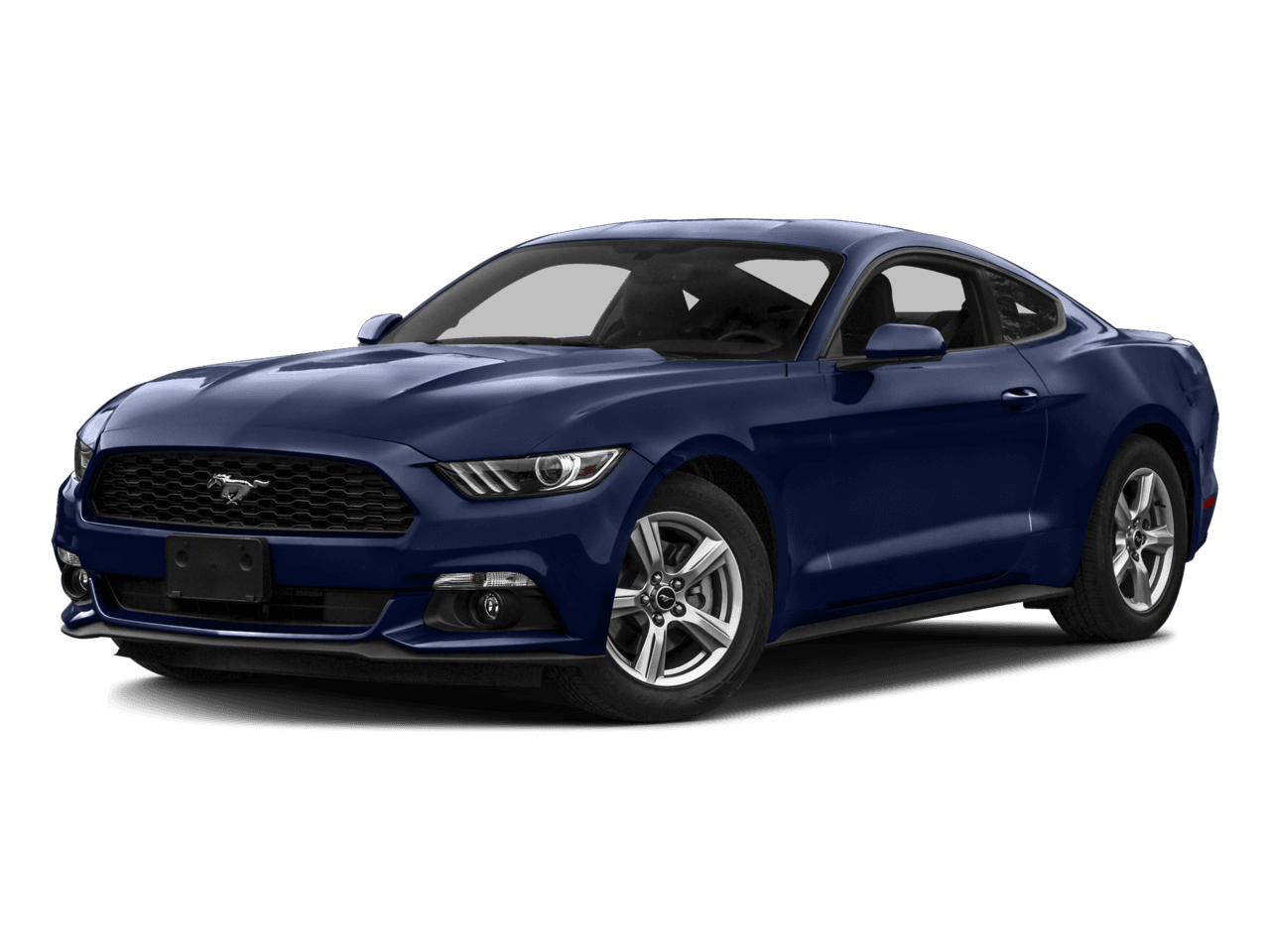 2016 Ford Mustang 2dr Fastback EcoBoost - Front 3/4, facing to the left