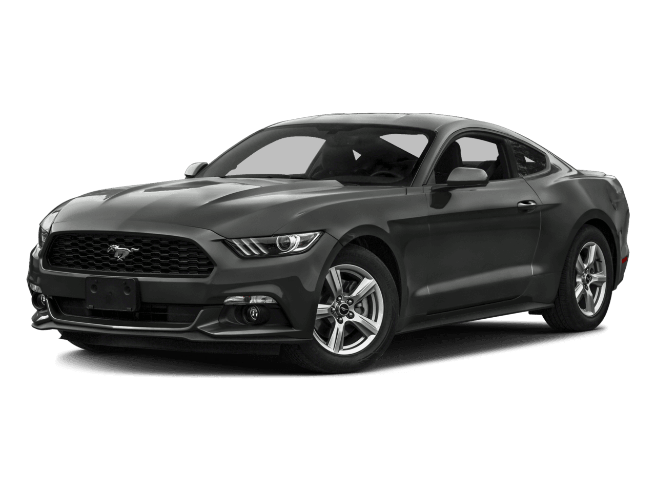 2016 Ford Mustang 2dr Fastback EcoBoost - Front 3/4, facing to the left