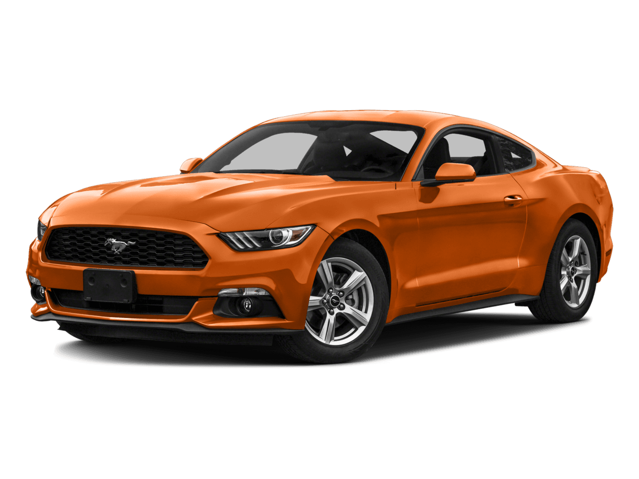 2016 Ford Mustang 2dr Fastback EcoBoost - Front 3/4, facing to the left