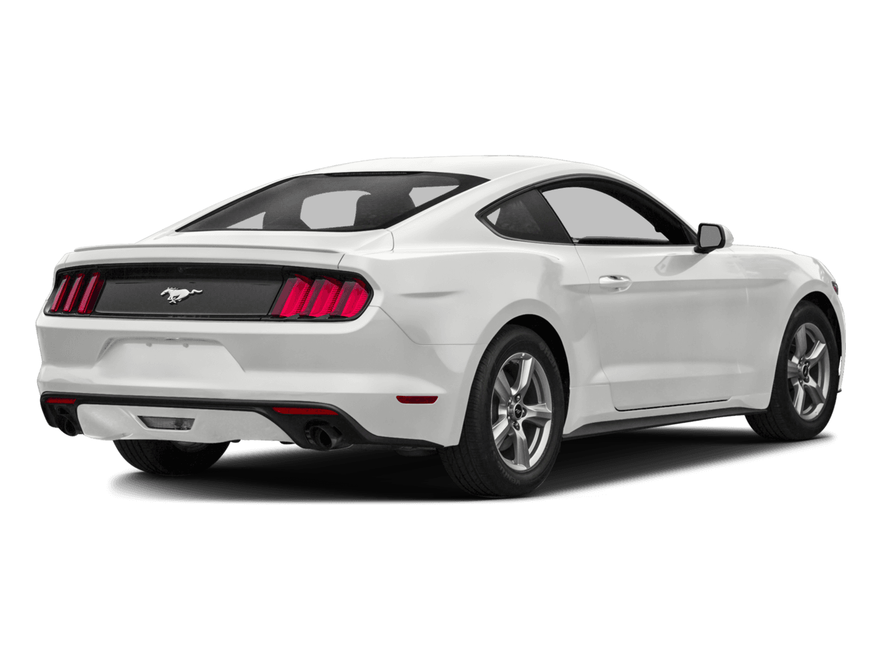 2016 Ford Mustang 2dr Fastback EcoBoost Premium - Rear 3/4, facing to the right