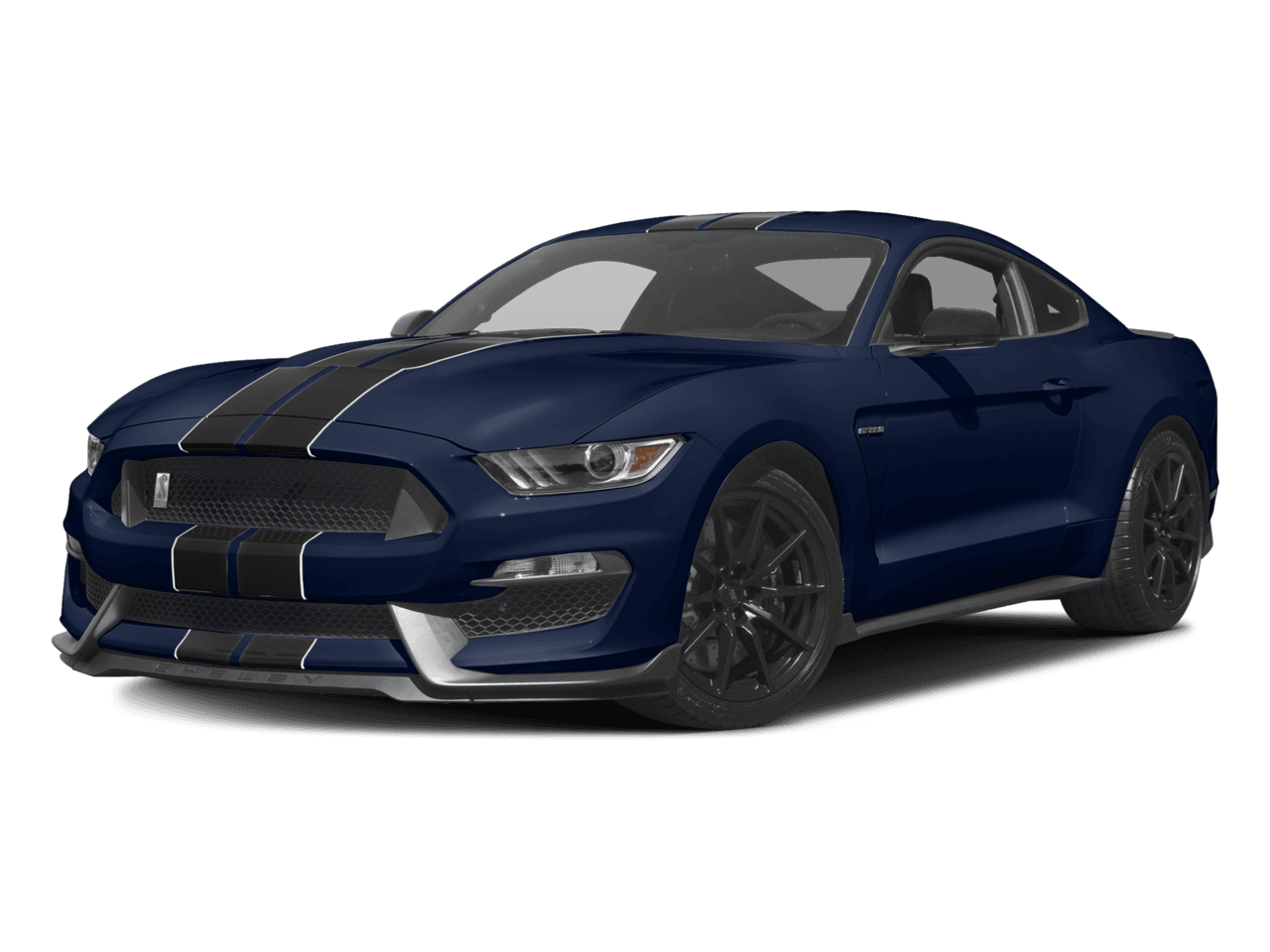 2016 Ford Mustang 2dr Fastback Shelby GT350 - Front 3/4, facing to the left