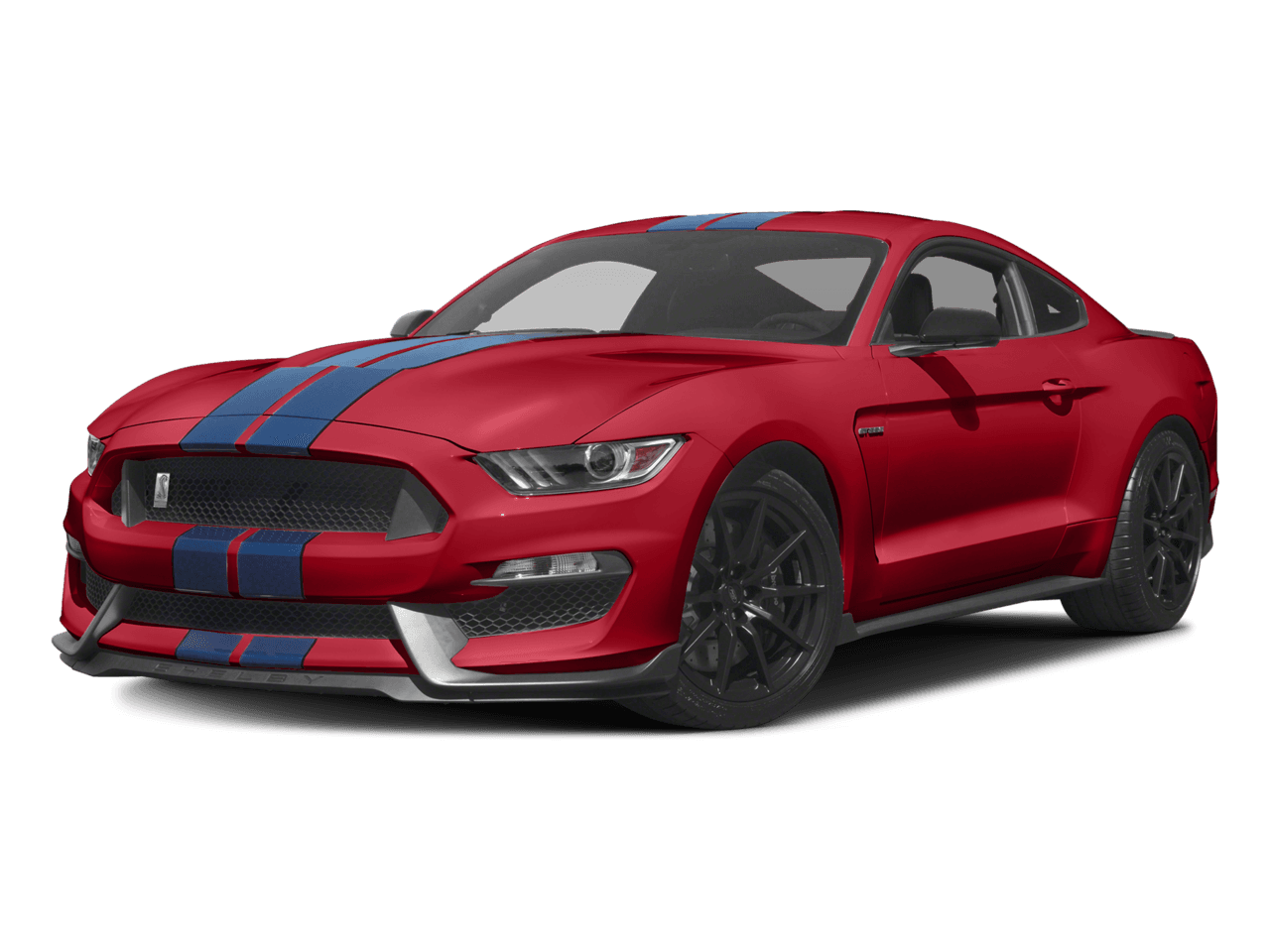2016 Ford Mustang 2dr Fastback Shelby GT350 - Front 3/4, facing to the left