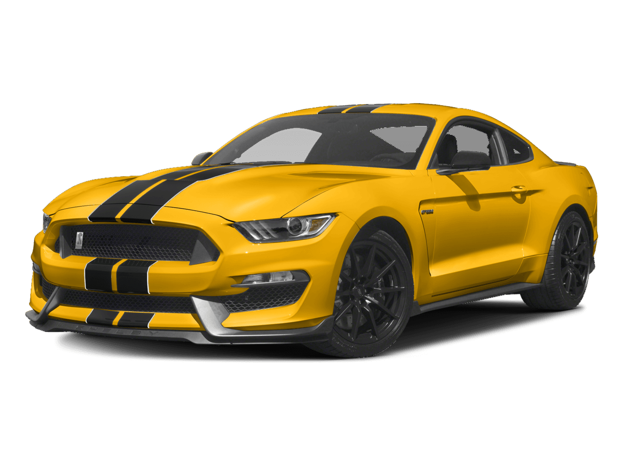 2016 Ford Mustang 2dr Fastback Shelby GT350 - Front 3/4, facing to the left