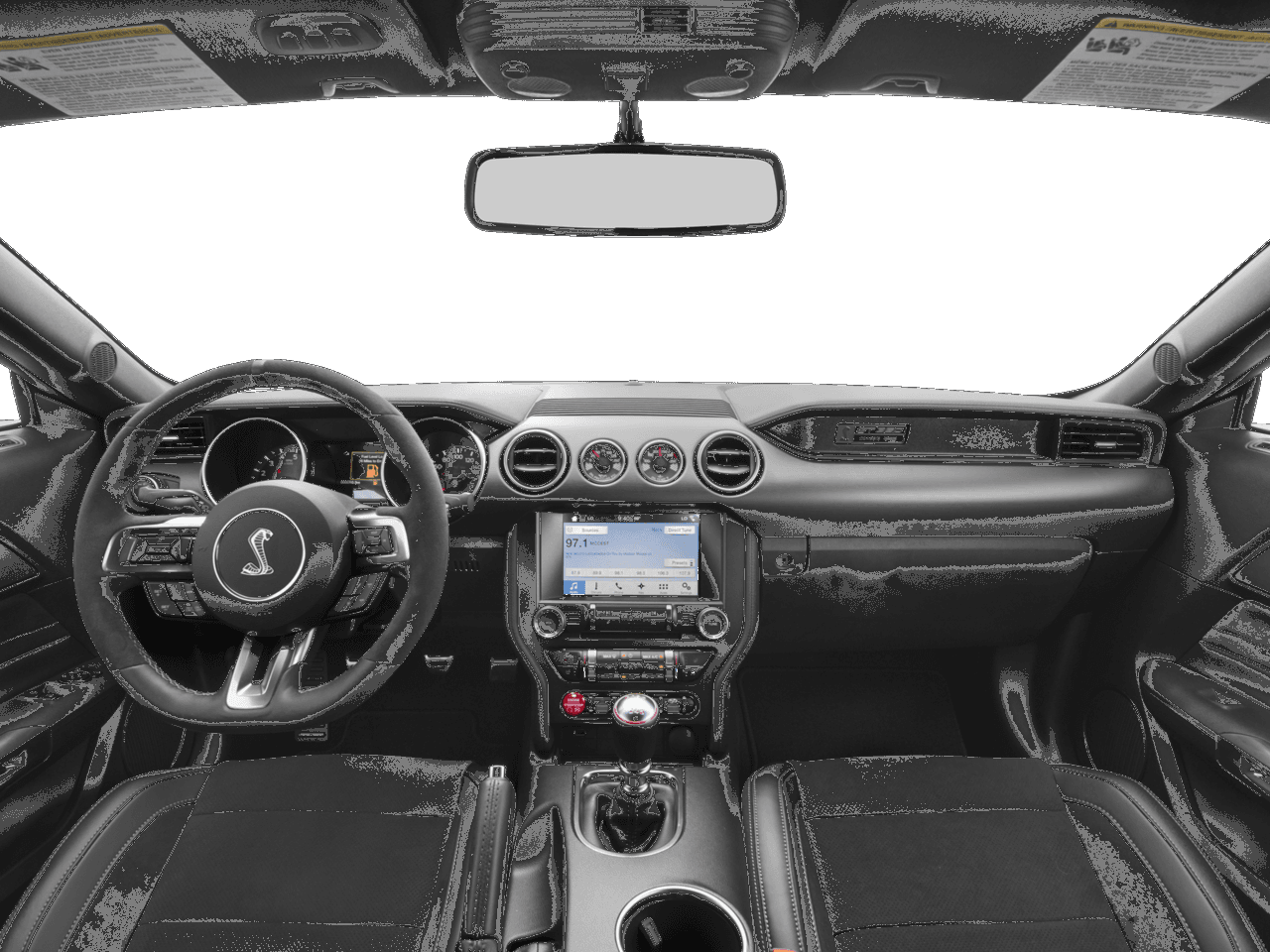 2016 Ford Mustang 2dr Fastback Shelby GT350 - Interior Full Dash Basic