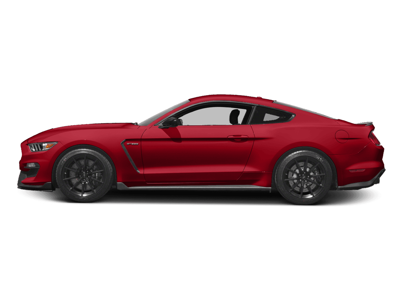 2016 Ford Mustang 2dr Fastback Shelby GT350 - Profile, facing to the left