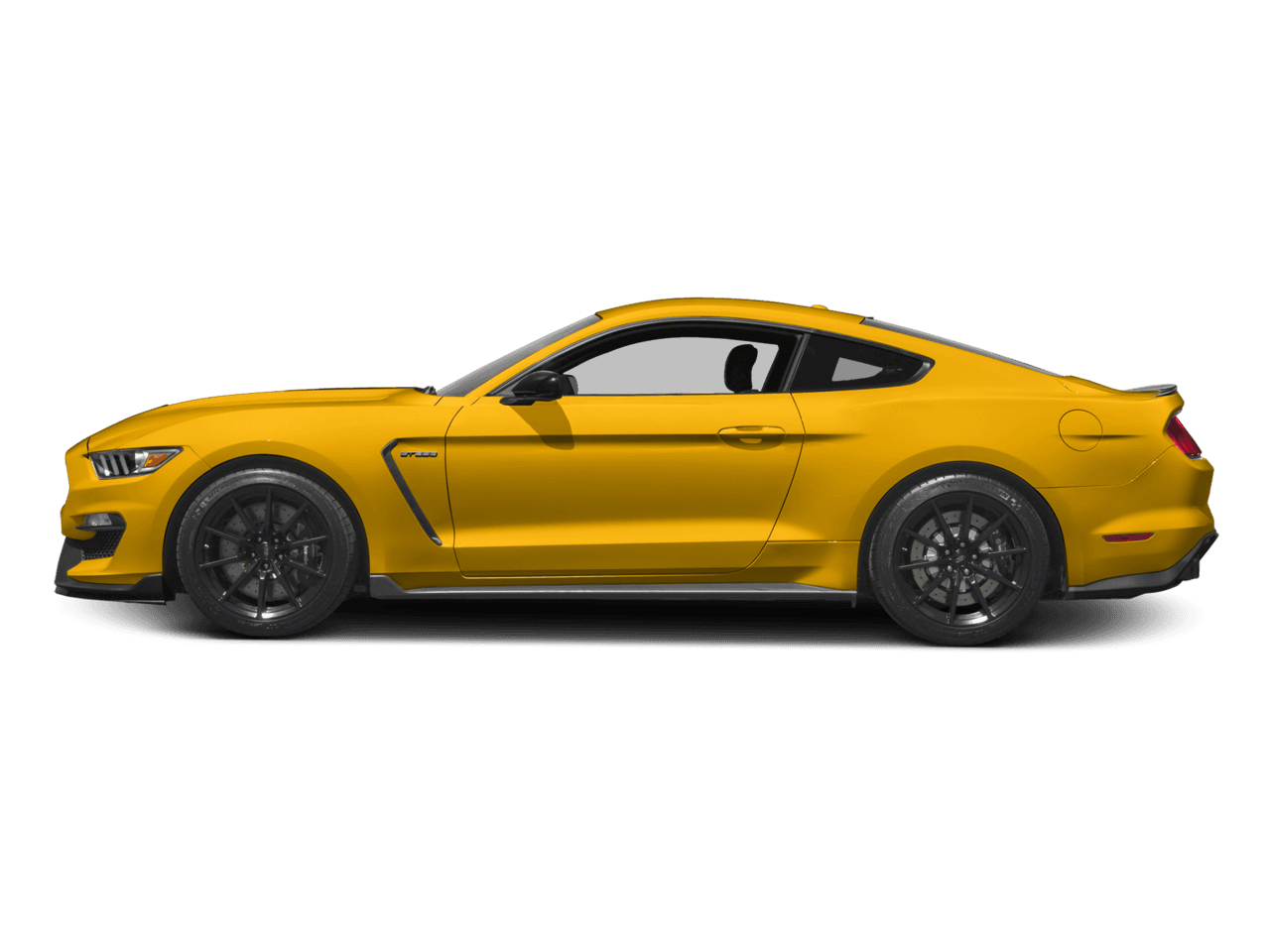 2016 Ford Mustang 2dr Fastback Shelby GT350 - Profile, facing to the left