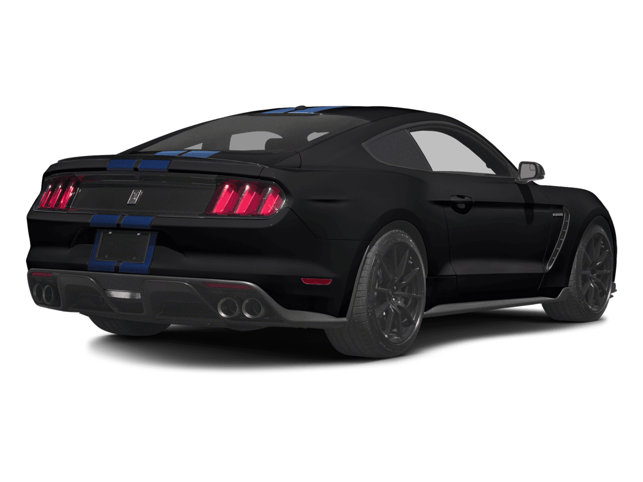 2016 Ford Mustang 2dr Fastback Shelby GT350 - Rear 3/4, facing to the right