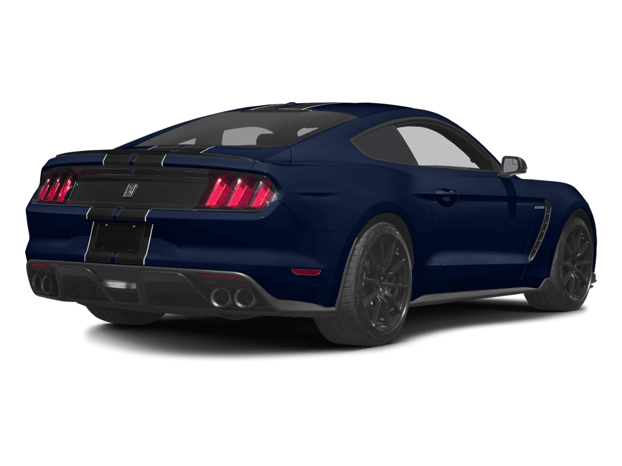2016 Ford Mustang 2dr Fastback Shelby GT350 - Rear 3/4, facing to the right