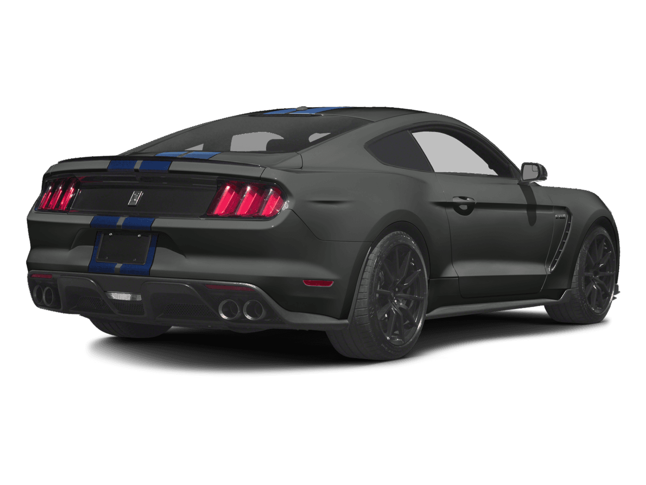 2016 Ford Mustang 2dr Fastback Shelby GT350 - Rear 3/4, facing to the right