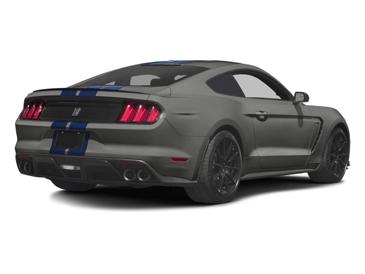 2016 Ford Mustang 2dr Fastback Shelby GT350 - Rear 3/4, facing to the right