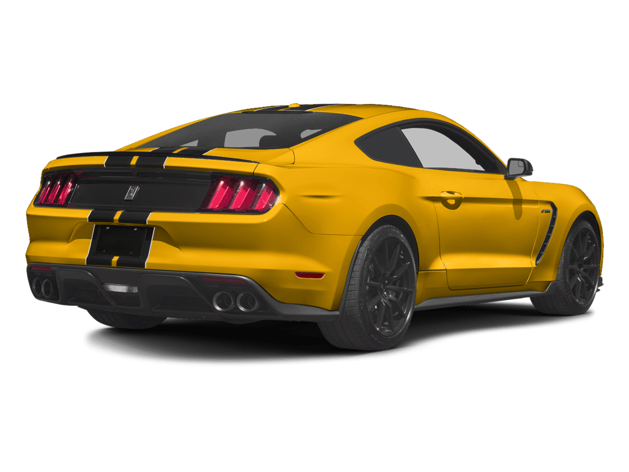 2016 Ford Mustang 2dr Fastback Shelby GT350 - Rear 3/4, facing to the right