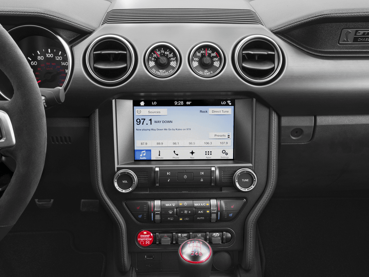 2016 Ford Mustang 2dr Fastback Shelby GT350 - Interior Stereo System