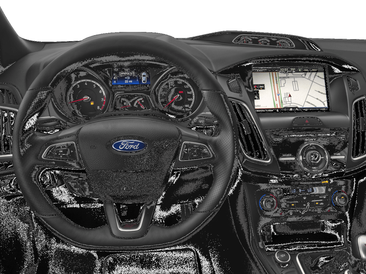 2016 Ford Focus 5dr HB ST - Interior Drivers Dash