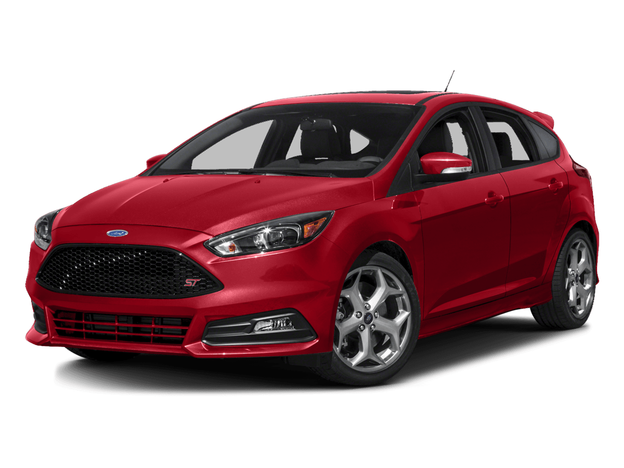 2016 Ford Focus 5dr HB ST - Front 3/4, facing to the left
