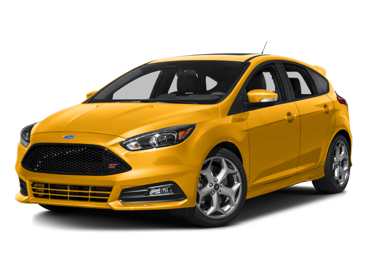 2016 Ford Focus 5dr HB ST - Front 3/4, facing to the left