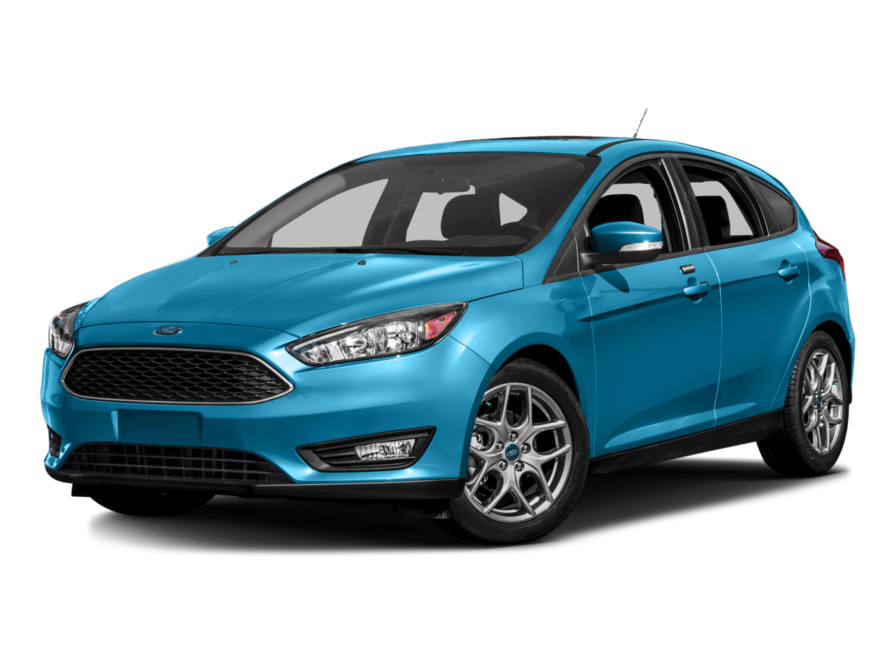 2016 Ford Focus 5dr HB SE - Front 3/4, facing to the left