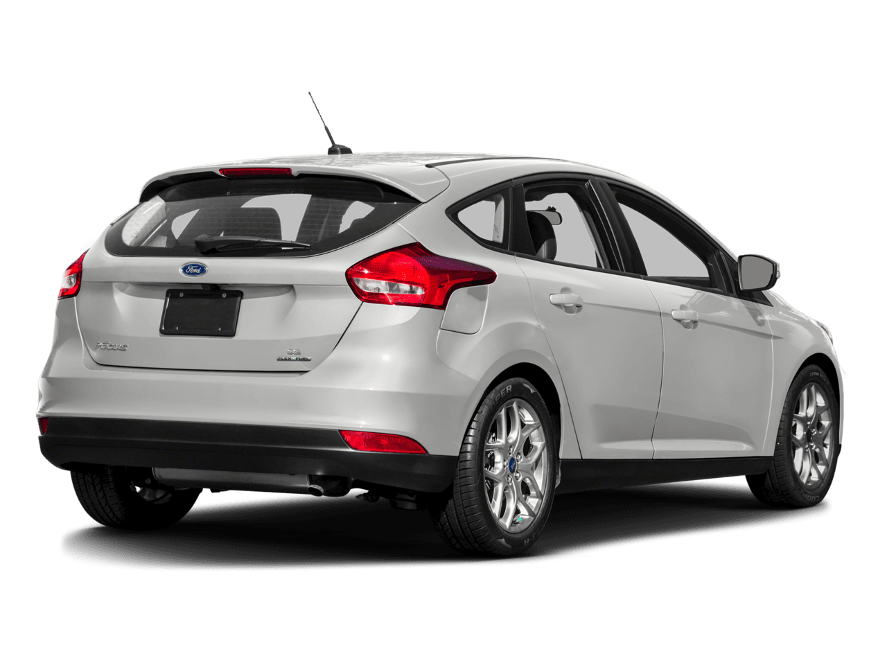 2016 Ford Focus 5dr HB SE - Rear 3/4, facing to the right