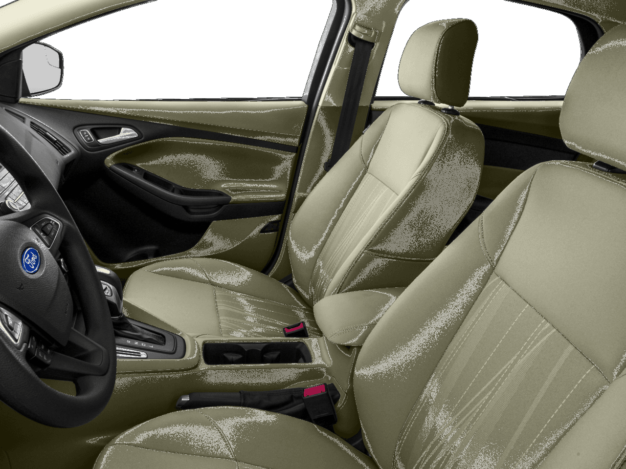 2016 Ford Focus 4dr Sdn SE - Interior Driver's Side with Door Open, Front Seat Feature