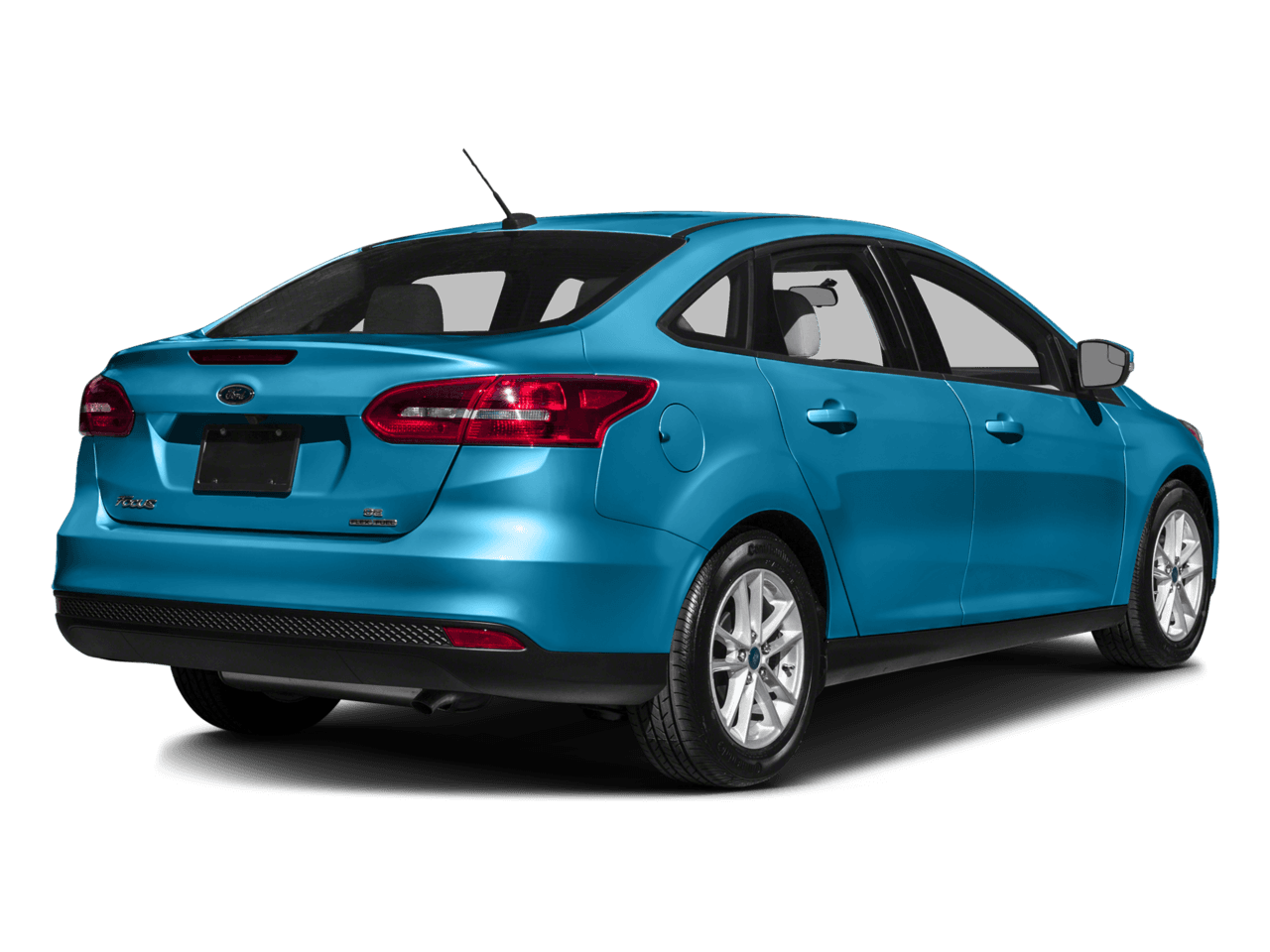2016 Ford Focus 4dr Sdn SE - Rear 3/4, facing to the right
