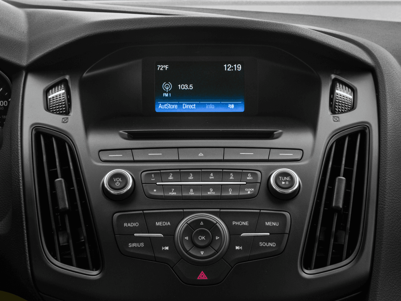 2016 Ford Focus 4dr Sdn SE - Interior Stereo System