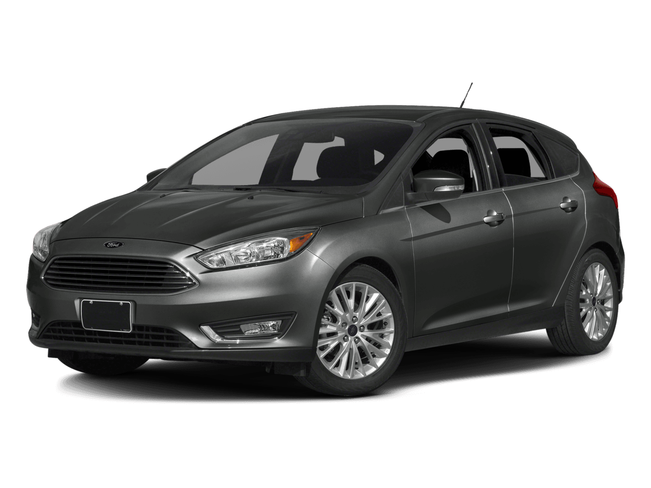 2016 Ford Focus 5dr HB Titanium - Front 3/4, facing to the left