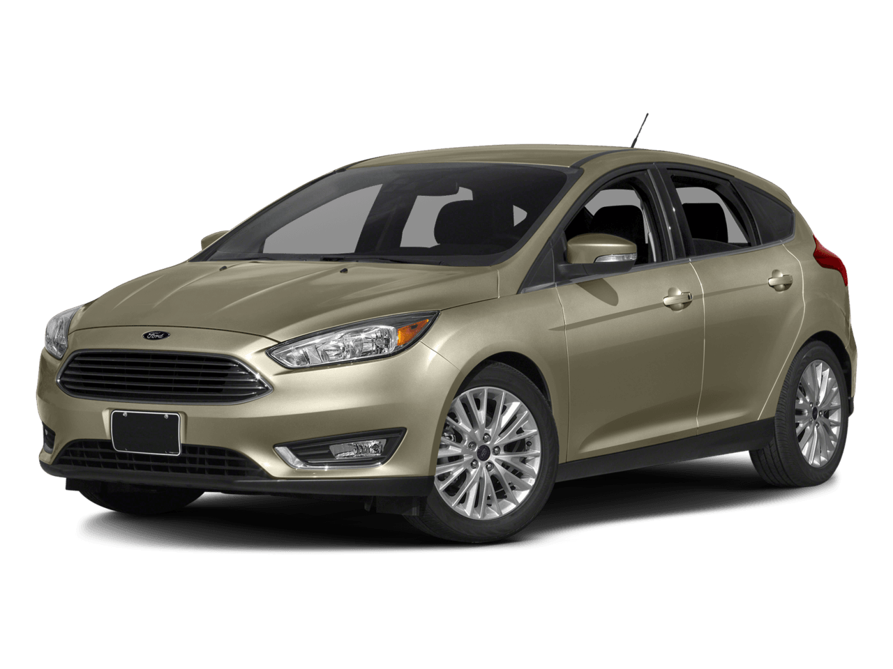 2016 Ford Focus 5dr HB Titanium - Front 3/4, facing to the left