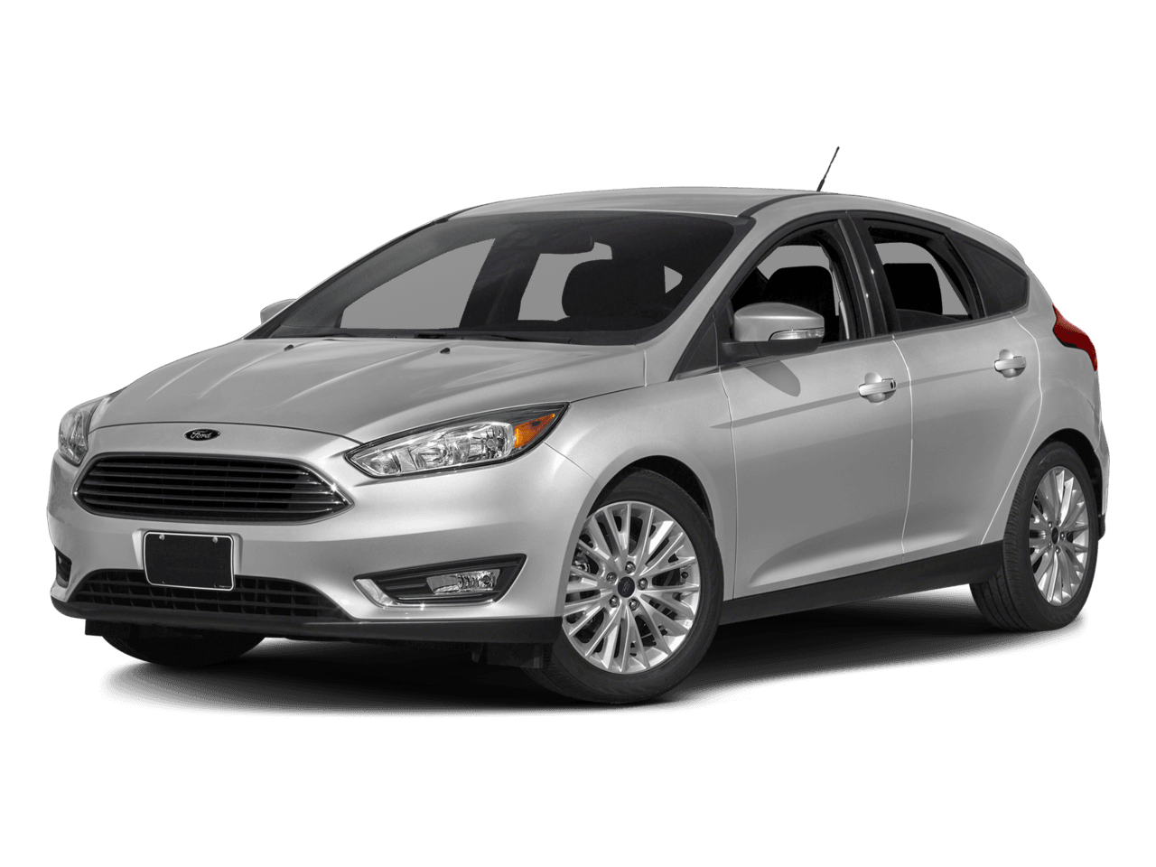 2016 Ford Focus 5dr HB Titanium - Front 3/4, facing to the left