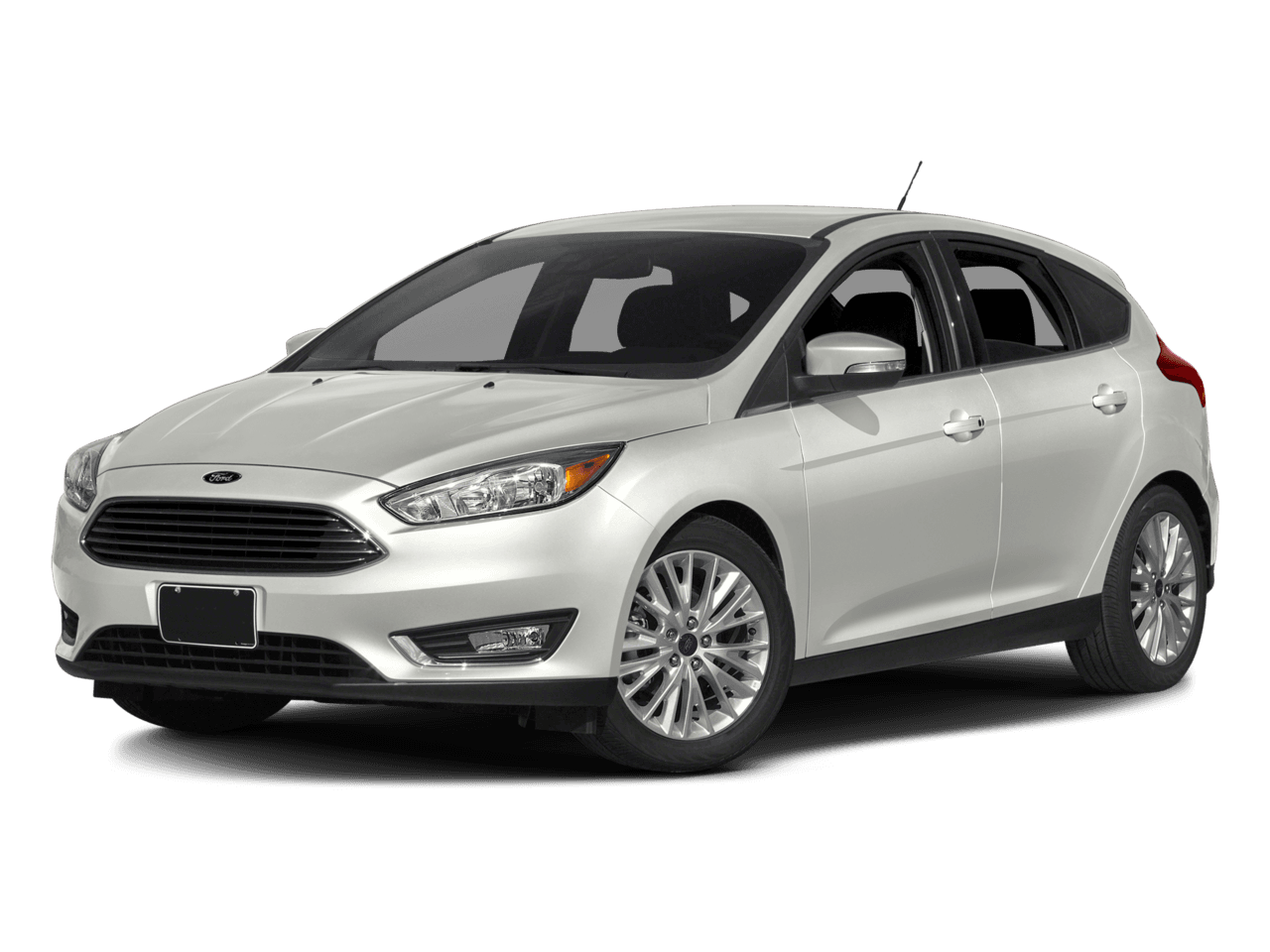 2016 Ford Focus 5dr HB Titanium - Front 3/4, facing to the left