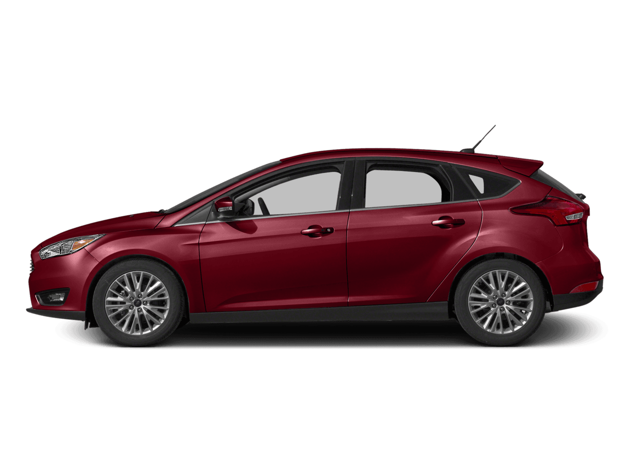 2016 Ford Focus 5dr HB Titanium - Profile, facing to the left