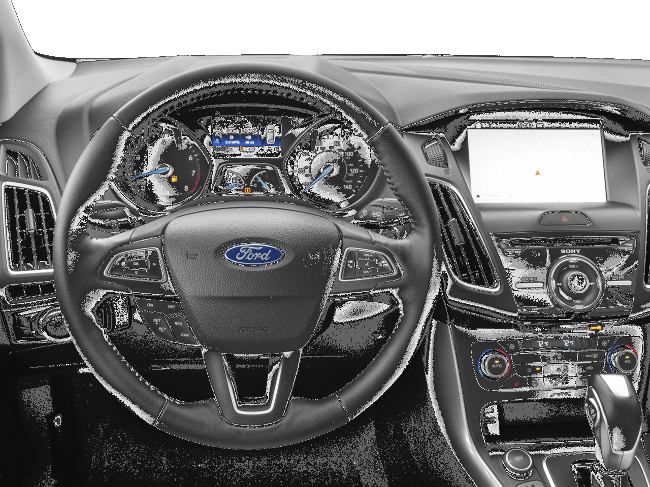 2016 Ford Focus 4dr Sdn Titanium - Interior Drivers Dash