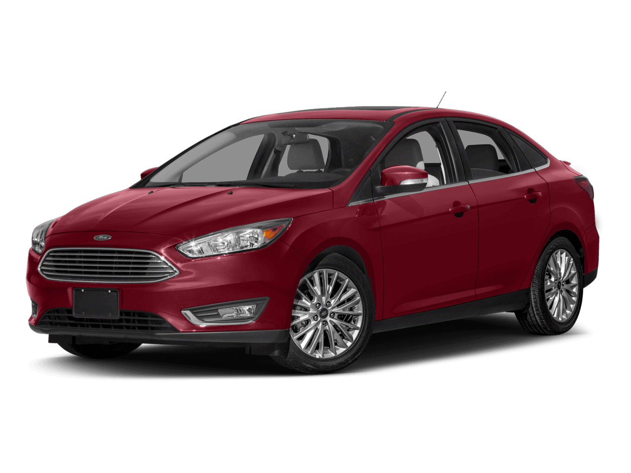 2016 Ford Focus 4dr Sdn Titanium - Front 3/4, facing to the left