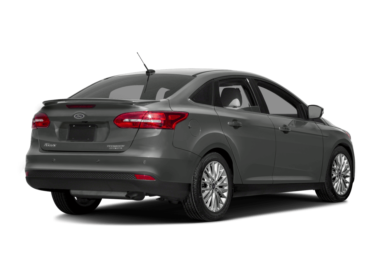 2016 Ford Focus 4dr Sdn Titanium - Rear 3/4, facing to the right