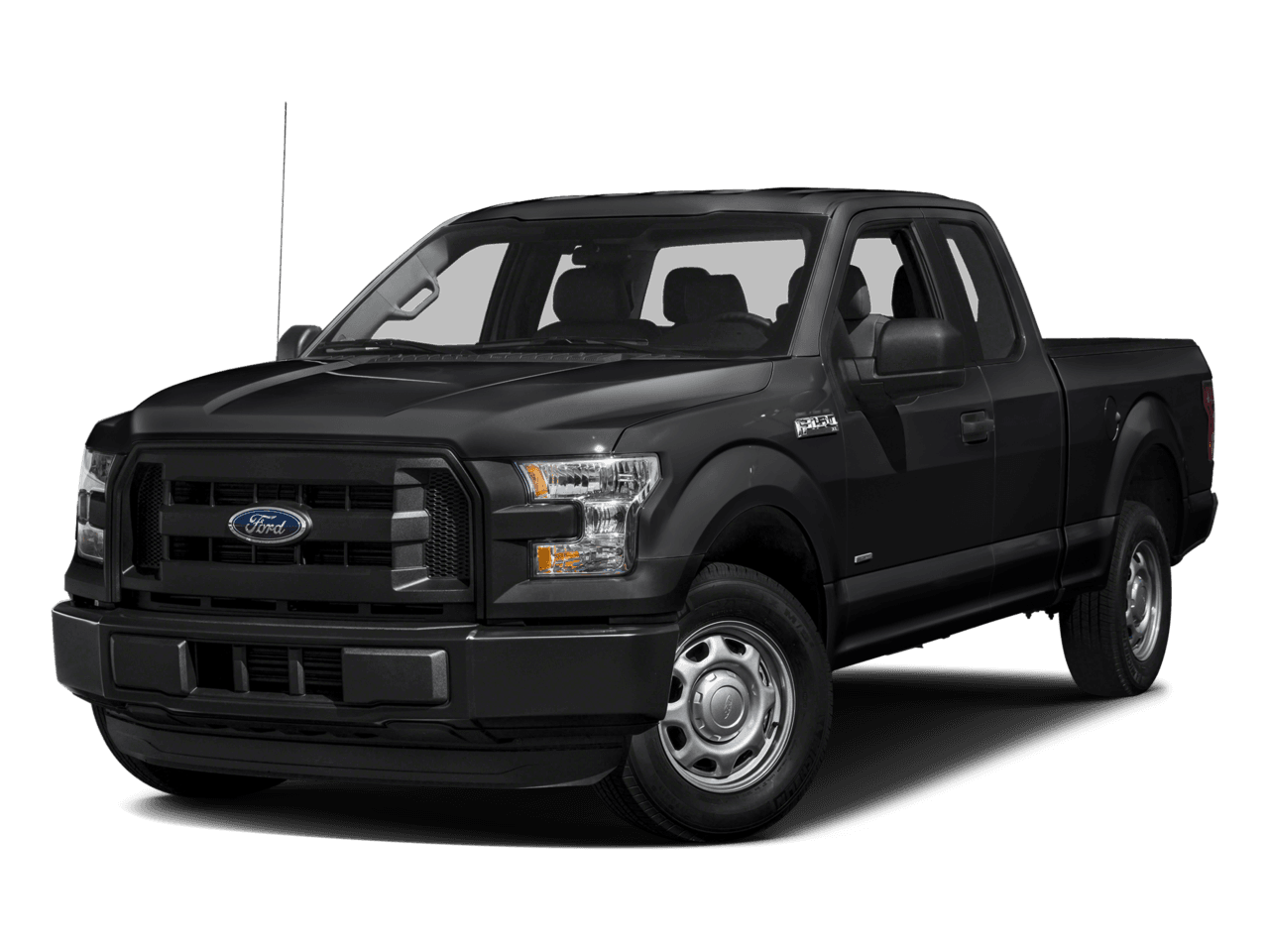 2016 Ford F-150 2WD SuperCab 145" XL - Front 3/4, facing to the left