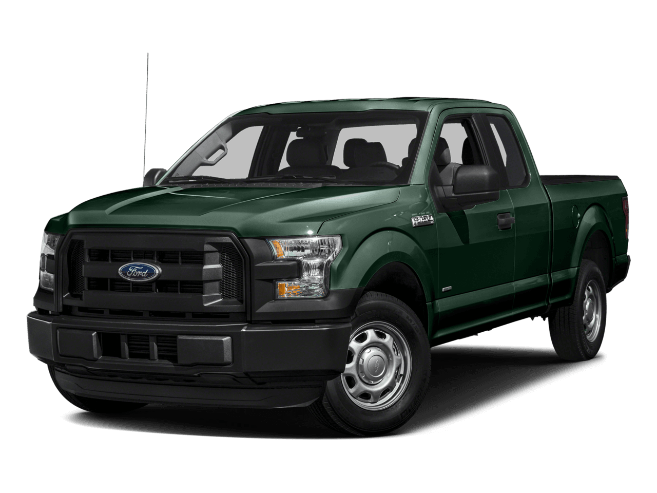 2016 Ford F-150 2WD SuperCab 145" XL - Front 3/4, facing to the left