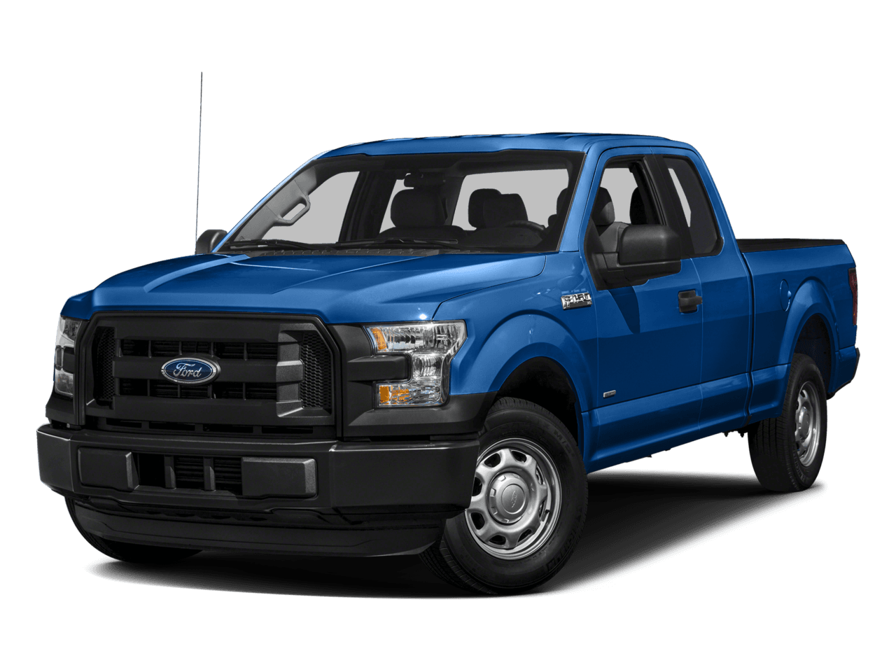 2016 Ford F-150 2WD SuperCab 145" XL - Front 3/4, facing to the left