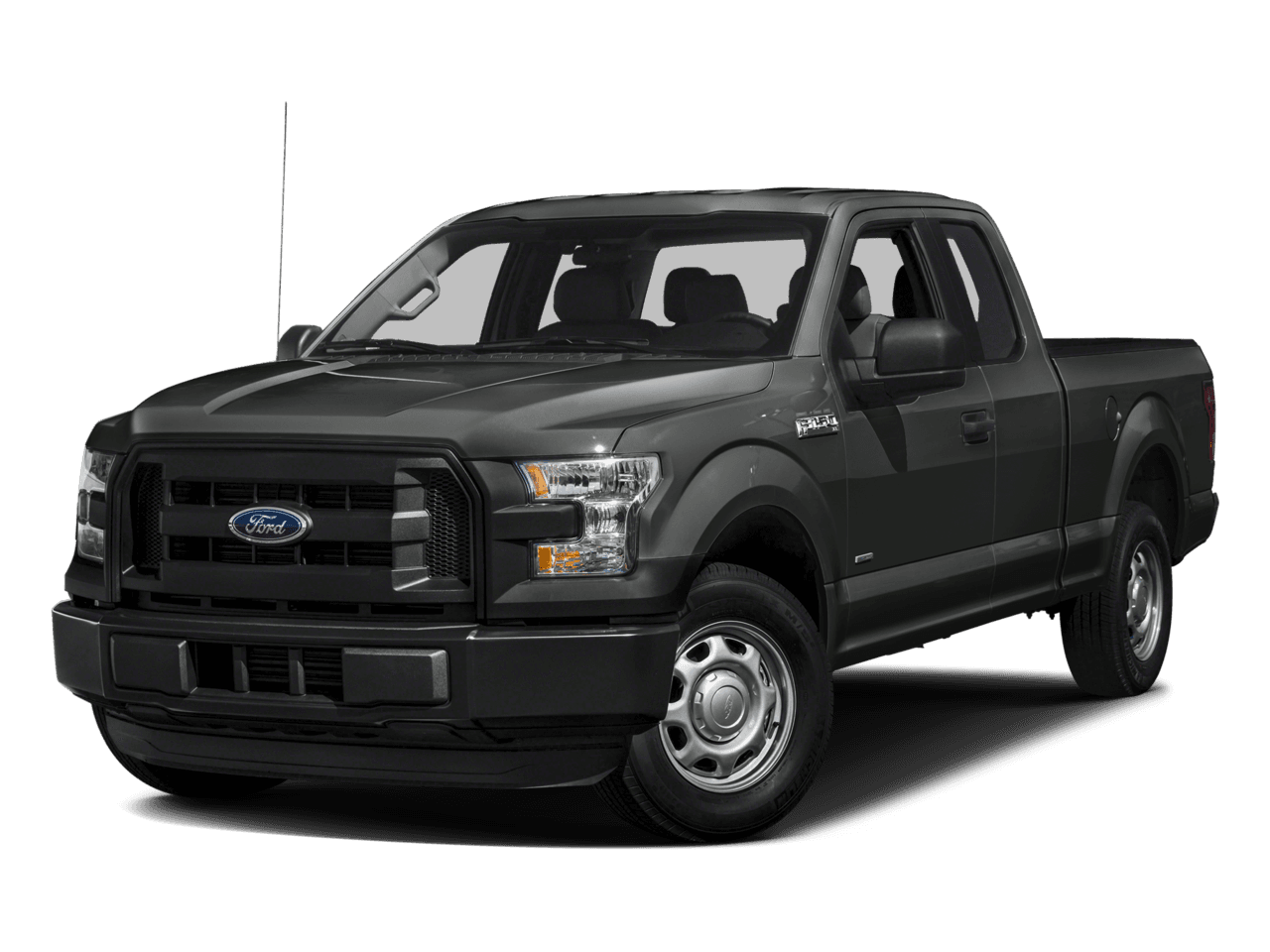 2016 Ford F-150 2WD SuperCab 145" XL - Front 3/4, facing to the left